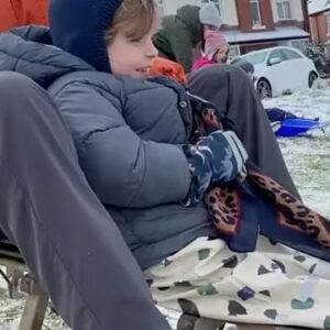 Jonnie Irwin Instagram - Snow   toboggan = fun-times!