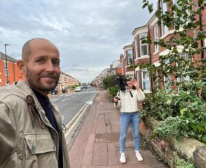Jonnie Irwin Instagram - So good to be back filming for @bbcmorninglive . We’ve just shot to short films about renovating your home and what to look out for. I think my smug smile betrays the lack of a massive commute for once and the extra couple of hours I got in my scratcher as we filmed in Newcastle Upon Tyne. 
 I’ll let you know when they are due to go out, when I know myself.  #onset #onlocation #bbcmorninglive #property #propertyrenovation #toon #newcastle