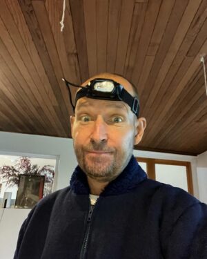 Jonnie Irwin Instagram - You know when you’re getting old when you need to wear a head torch to assemble furniture..!