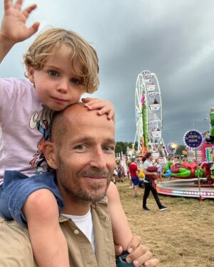 Jonnie Irwin Instagram - Been pretty unwell this past week but felt better this morning so headed off to watch some Monster trucks. Kids loved it, got soaked in the rain, quick change when we got home to go again at a Christening party.  Full on Sunday.