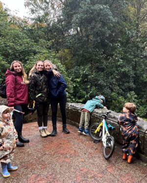 Jonnie Irwin Instagram - Apart from the constant peril of fearing one of the lads is gonna jump in or not hit the breaks in time we all got home without incident and probably as wet as if we had all gone in but Jesmond Dean is a special place to visit in any weather, home now for a lot fire to dry out. #jesmonddene #familywalk #sunday #wetweekend