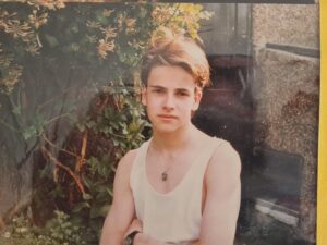 Jonny Lee Miller Instagram - Today I am 50. Here is a photo my brother sent me of me not 50.