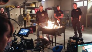 Jordan Calloway Instagram - FIRE FRIDAY‼️huge shout out to the @firecountrycbs crew on this one. Tonight, lines are drawn and things are made clear. 🔥🚒 #firecountrycbs #firecountry #freebilly
