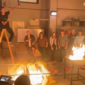 Jordan Calloway Instagram - FIRE FRIDAY‼️huge shout out to the @firecountrycbs crew on this one. Tonight, lines are drawn and things are made clear. 🔥🚒 #firecountrycbs #firecountry #freebilly