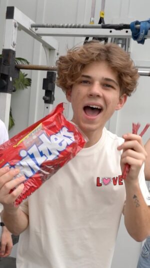 Jordan Clark Instagram - Do you like twizzlers? #reels #reelsinstagram