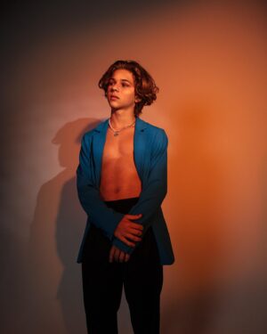 Jordan Clark Instagram - Warning I will be spamming this photo shoot ⚠️ #lights #color #model #modeling #teenmodel #teen #actor #teenactor #fashion #highfashion #bediscovered #willyscouts #becomeelite #thelookout photo cred: @jadenappe