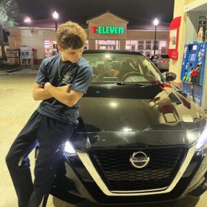 Jordan Clark Instagram - Gas ⛽️ #newcar #newpics #newyear