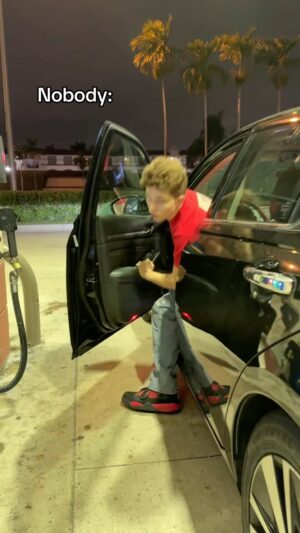 Jordan Clark Instagram - I joined y’all, but why are we throwing slushies at trucks and cars? #reels #reelsinstagram #explore #music #slushie #viral
