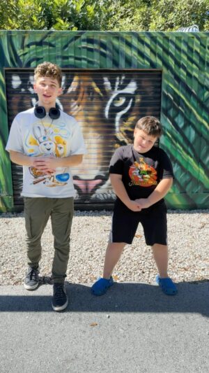 Jordan Clark Instagram - My little brother took the lyrics too serious #backitupanddumpit #reels #explore #viral