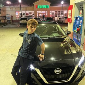 Jordan Clark Instagram - Gas ⛽️ #newcar #newpics #newyear