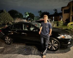 Jordan Clark Instagram - 18 is one for the books ❤️❤️ meet the love of my life!! #newcar #birthday #18