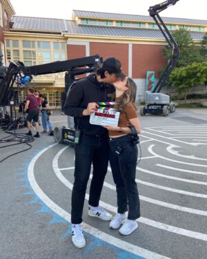 Jordan Connor Instagram - Finally have a chance to post about this. What a whirlwind!

First, I’m so proud of you @jinjara for bringing your story to life in this film. You wanted to make The Ornament for the last 2 years and you did it! 

Second, I want to say thank you to the amazing cast and crew that came together for this project. We couldn’t have asked for a better team and you guys all killed it! Thank you especially to @aimerfilmsinc, @morpheus.creations and @sydneyscotia for helping bring this story to life. And to anyone missing from these photos, we love you and thank you for all your hard work on The Ornament. 

Third, you are all family now but thank you to Jinjara and my family for coming together to help in every way they could. Dad, Mom, Freddy, Aunt Camille, Aunt Julie, Charlie, Robbie, @nicoleyuenn, @brad.yuen, @allyreaume. You’re the best! 

And finally, another huge thank you to everyone who contributed big or small to the Indiegogo campaign. In the Indie world, every dollar counts and we literally couldn’t have made this film without all those contributions so thank you! 

Can’t wait to share this film with you all and the world! (Swipe to the end to see a lil sneak peak 😉)
