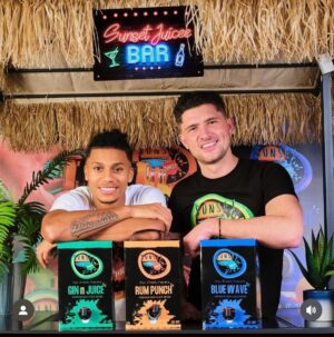 Jordan Davies Instagram - PARTNERSHIP CONFIRMED 🍹

We are pleased to announce that Sunset Juicee is now in partnership with Compass Supply Solutions 🤩 

Get ready to set sail as we join forces with the leaders of the travel sector. Compass are giants in the industry with them supplying drinks for Royal Caribbean, MSC, Carnival, Disney, Silverseas, Airport lounges & Kenya airways which are just to name a few 😎

After sitting down with their team showcasing products, sampling them whilst giving them an exclusive sneak peak of things to come which will be unveiled soon 😉 we knew coming together was great for us all. With our shared visions it promises to be an exciting voyage ahead with great opportunities.

This is just the beginning. 
Stay tuned as Sunset Juicee sets its sights on new horizons, with Compass Supply Solutions by our side. 🌟