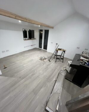 Jordan Davies Instagram - It’s finished at last 🤘🏼🎧

From knocking down walls, digging foundations, laying foundations, insulating, plaster boarding, building & fixing a rubber roof, fitting windows, painting & laying flooring. it’s ready to rock and roll for 2024 & I can now have fun getting prepared for NYE 🎧 

It’s a double up & if you head to my stories you can see exactly where I will be playing 🤘🏼🎧😎 time to get prepared whilst getting merry & festive this week.