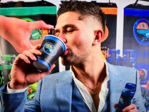 Jordan Davies Instagram - Couple of shots from yesterdays photoshoot for @sunset.juicee 😎 we got a big summer planned with the brand, and we can’t to tell you all what we’ve got in store 🍹