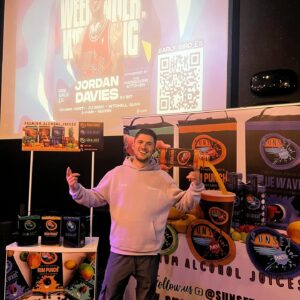 Jordan Davies Instagram - Kicking off 2024 as winners 🤘🏼

After launching the product only a few months ago with events, shops & plenty more. We are proud to announce that @sunset.juicee has just won awards for EVERY flavour at the global Low & No Masters 2024 held by The Spirits Business, The Drinks Business and The Global Spirit Masters Masters!

Rum punch - GOLD 🥇
Blue wave - Silver 🥈
Gin n Juice - Silver 🥈

To get Gold on one of our first flavours is a massive honour but then to also pick up silvers for all our other flavours is something we are buzzing about. 

If you’ve not yet tried the now Award winning Juicee, then make sure you head to @sunset.juiceee to check out the website & get them delivered to your door… who needs dry January anyway 😎 

Thank you to everyone so far that’s been joining the Juicee train & Bring on 2024 🤘🏼😎