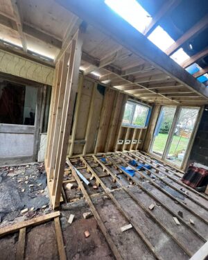 Jordan Davies Instagram - It’s finished at last 🤘🏼🎧

From knocking down walls, digging foundations, laying foundations, insulating, plaster boarding, building & fixing a rubber roof, fitting windows, painting & laying flooring. it’s ready to rock and roll for 2024 & I can now have fun getting prepared for NYE 🎧 

It’s a double up & if you head to my stories you can see exactly where I will be playing 🤘🏼🎧😎 time to get prepared whilst getting merry & festive this week.