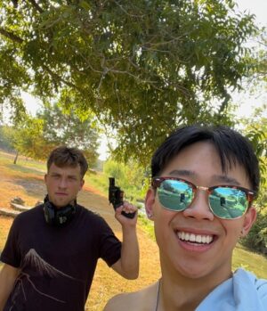 Jordan Elsass Instagram - Gave bro the true Texas experience !! BBQ HEB tubing lake life cliff jumping mountain biking (not super texas) jetskis  guns 6th street the only thing we didn’t do was bucees :/ rip