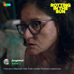 Jordan Firstman Instagram - Rotting in the Sun is Letterboxd approved. ⛱️

Skewering the business of filmmaking and our self-obsessed culture and starring @sebastiansilva79 and @jtfirstman as hilarious versions of themselves, Sundance hit Rotting in the Sun is now streaming on: 

🇧🇷 @mubibrasil 
🇨🇦 @mubicanada 
🇩🇪 @mubideutschland 
🇫🇷 @mubifrance 
🇮🇹 @mubiitalia 
🇦🇷🇨🇱🇨🇴🇲🇽🇵🇪 @mubilat 
🇳🇱 @mubinederland 
🇬🇧🇮🇪 @mubiuk 
🇺🇸 @mubiusa.  

A MUBI Release.

#RottingInTheSun
#MUBI
