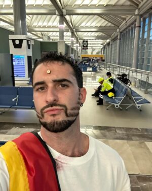 Jordan Firstman Instagram - Hole out at a functioning airport. Only could be @barragan
