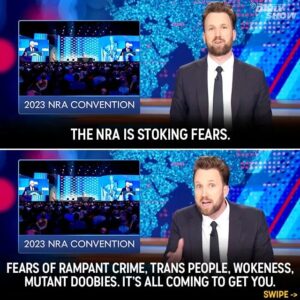 Jordan Klepper Instagram - Since when are trans people scarier than guns?