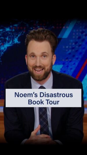 Jordan Klepper Instagram - Kristi Noem thought she could clean up her dog-killing mess in the friendly confines of conservative media, and it did not go well