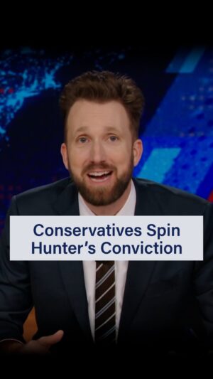 Jordan Klepper Instagram - Hunter Biden was JUST convicted, and conservatives are already conspiracy-mongering that he’s just a deep-state decoy? Take the W! @jordanklepper
