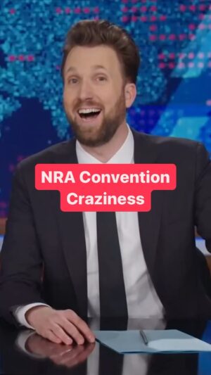 Jordan Klepper Instagram - People stereotype NRA members as “gun-obsessed whack jobs who want to arm little babies,” and sometimes those stereotypes... are spot on. @jordanklepper