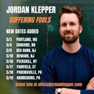 Jordan Klepper Instagram - New dates for the solo show. Stories from the road, stories from an insurrection and stories from the insurrection that is childhood. There will be slides. More dates to come. Ticket info at my website. Seeya soon.