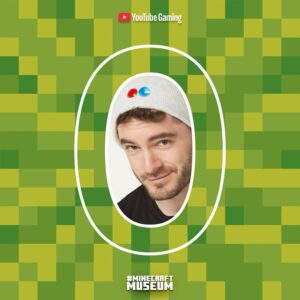 Jordan Maron Instagram - @jordanmaron is sharing some love for @minecraft’s one trillion views ❤️ join Jordan & more creators celebrating the Minecraft community now ⛏ #MinecraftMuseum