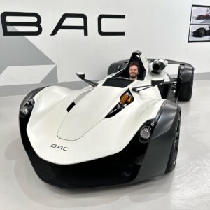 Jordan Maron Instagram - Went to the UK to get fitted for a seat for my incoming BAC Mono R. This one isn’t my car but mine should hopefully be ready soonish. I filmed it and will actually post a car video weeeee @discovermono