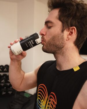 Jordan Maron Instagram - I’ve thought about making a protein/energy beverage of my own some day, only to find @slatemilk has already made it. Been drinking these after workouts recently (actually that’s a lie because I’ve gone through all of them and need to order more) 20g protein, optional energy variety, and if you’re interested you can use code JORDAN10 for 10% off. #ad