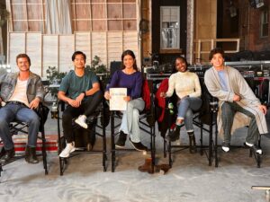 Jordan Rodrigues Instagram - #NationalTreasureSeries - Edge of history is NOW streaming on @disneyplus!! 

So proud of this cast and crew >> Swipe for our first day on set together
