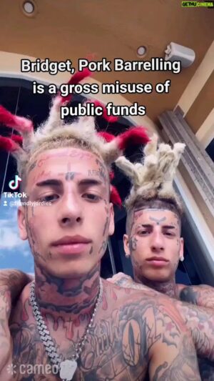 Jordan Shanks Instagram - This is a message to @senator_mckenzie from @kodiyakredd 🏝🏝 

🐖Pork barrelling🐖 is a gross misuse of public funds! The Australian public deserves better.