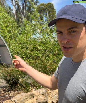 Jordan Shanks Instagram - Tried to find the bunyip at the Murray Bridge. Got scared 😱 

Leaving Adelaide tomorrow 👋🏻😮‍💨