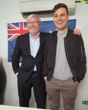 Jordan Shanks Instagram - A week or two ago I sat down with @mrkrudd and we predicted the dirty tricks Scott Morrison and the Murdoch press would pull this election cycle. Seems like Mr. Rudd already got a few right. 
Link in story.