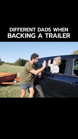 Jordan Watson Instagram - Different Dads when backing a trailer 
#dadlife #backing #reversing #trailer #howtodadnz