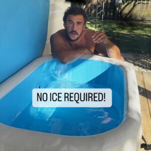 Jordan Watson Instagram - WARNING: A professional Influencer is about to Influence you. You may suffer from involuntary influence. You have been warned…
I’ve jumped on the Ice Bath bandwagon and am loving this new beast. The Everest Plunge. No ice required. The water cooler can set the water temp to whatever you need. Say good bye to buying or trying to make ice. 
Check them out @everestplunge 🤙🏼
#influencer #ad #icebath #iceplunge #everestplunge