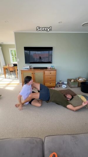 Jordan Watson Instagram - This one was tough! 😳
#coupleschallenge #marriage #wifey #randominternetvideo #howtodadnz