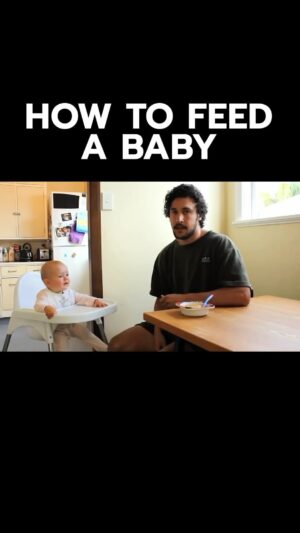 Jordan Watson Instagram - How to Feed a Baby 
#parenting #babytips #parentingtips #babylife #howtodadnz