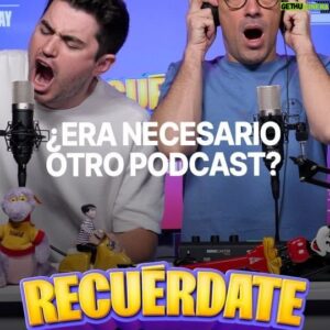Jordi Cruz Instagram - Tu infancia por partida doble llega a tu vida con un nuevo podcast 💛 

Estreno viernes 21 en todas las plataformas de podcast y en YouTube 

#recuérdate #podcast #artattack