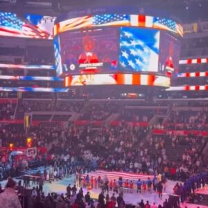 Jordyn Curet Instagram - THANK YOU FOR HAVING MEEEE @laclippers ‼️‼️‼️💙❤️💙❤️