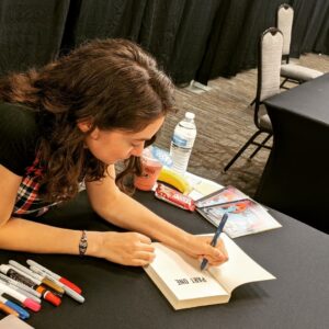 Jordyn DiNatale Instagram - More amazing Ruby cosplays, awesome #fearstreet and #rlstine shirts, first Ruby Lane #funkopop and so much fun! We love you, Fear Street fans! Thank you @horrorhound @cthorrorfest @malfuncsean
.
.
.
#horrorhound #cthorrorfest #fearstreet1994 #fearstreet1978 #fearstreet1666 #rubylane