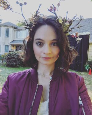Jordyn DiNatale Instagram - Memories from Portland. The season finale of The Birch is on Facebook Watch!
.
.
A summer of new hair, new city, new friends. The opportunity to work with the most talented and kind humans. 
.
.
Thank you @jcaseymodderno for your writing, @johnwilliamross for your directing and giving me the opportunity to tell Rory's story, @wuhawk for your beautiful camera work, @wolfwomanhowl for making me look and feel my best whilst going on a murder spree, @autumnsanders_hmu for cutting my hair so darn beautifully, @critter_p for your amazing styling and teaching me the correct way to use safety pins! To our amazing producers for keeping us safe while filming, the ENTIRE cast and crew, and everyone who followed our crazy murderous story week after week! 🍒 
 
@crypttv @thebirchshow @facebookwatch 
#thebirch #seasonfinale #portlandoregon