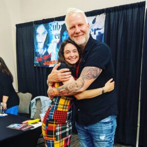 Jordyn DiNatale Instagram - What an amazing weekend @horrorhound !
.
.
#horrorhound #fearstreet
#fearstreet1994
#fearstreet1978 #fearstreet1666 #rubylane #skullmask #nightwing #spookey #horror #cincinnati #spookyseason
