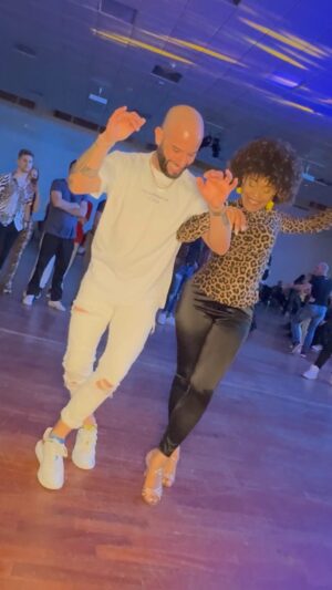 Jorge Burgos Instagram - @mamboromantico with my twin @biancad_popiwa ❤️

To continue the Series you know I had to get in a beautiful dance with my sista!! 💯

Who's going to be the next video??? COMMENT BELOW!!!

Shout to @bachataday for playing Salsa Romántica so the bachateros can jam out!!

📽️ @eltigueremambo
👕 Rocking my @xset fam!! @selkoe what's good brotha !!!

#islandtouchpro #mamboromantico #bachateroscansalsatoo