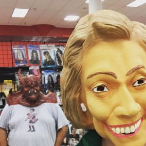 Jorge Garcia Instagram - #tbt 2016. I guess the bright side of cancelling the town hall debate is we won’t have to see Trump wandering around in the background like last time. (The other bright side is he can’t spread his COVID.)