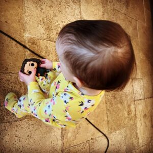 Jorge Garcia Instagram - Her mom says she pointed at it and said, “Dada.” But she says “Dada” to almost everything.