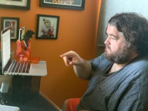 Jorge Garcia Instagram - Another award-winning camera set up. Thanks to everyone who donated to @mcmainscdc for a 
chance to chat with me live via Zoom or IG. There are still a couple days left to enter. Just make a donation of $25 to @mcmainscdc and send them a screenshot of the donation receipt. Winner will be announced Monday in the @mcmainscdc story feed.