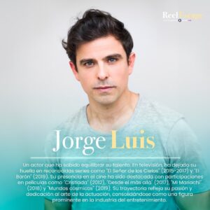 Jorge Luis Moreno Instagram - 🎬 Desde las intensas tramas de "El Señor de los Cielos" hasta las profundidades del cine con "Mundos cósmicos", @morenojorgeluis ha demostrado ser un camaleón actoral. 
Su versatilidad lo ha llevado a conquistar tanto la pantalla chica como la grande, y ahora se une a Reel Escape para llevar su talento a otro nivel. 
¡Síguenos y prepárate para ser cautivado por su actuación! 🌟🎥 

#ReelEscape